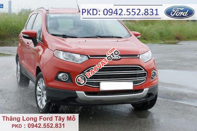 Bán Ford EcoSport năm 2017, màu đỏ, 560tr-0