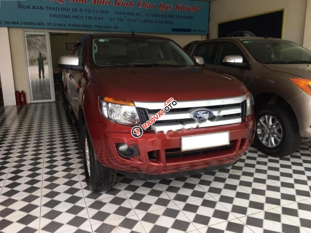 Bán xe Ford Ranger XLS đời 2014, màu đỏ, xe nhập chính chủ-0