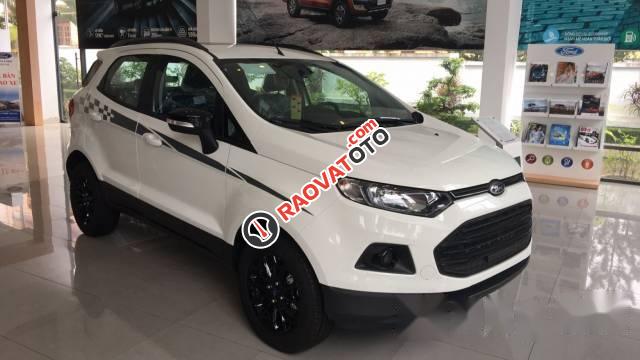 Bán ô tô Ford EcoSport đời 2017, màu trắng  -0