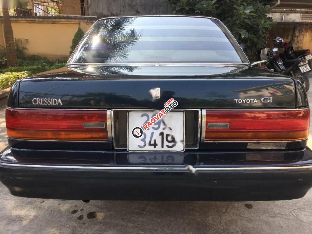 Bán Toyota Cressida GL 2.4 đời 1996, màu xanh lam, nhập khẩu số tự động, giá 135tr-2