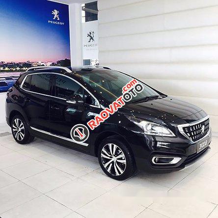 Bán xe Peugeot 3008 sản xuất 2017, màu đen, xe nhập-4