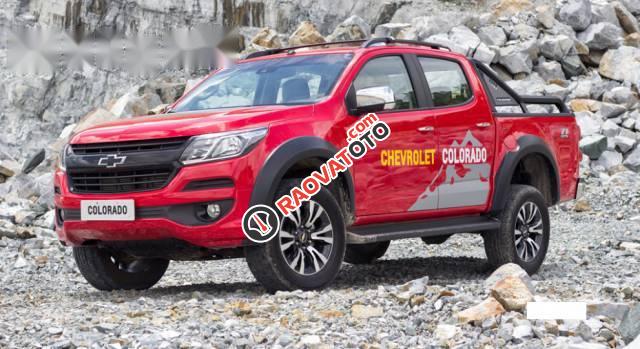 Bán Chevrolet Colorado 2.8L AT đời 2017, màu đỏ-2