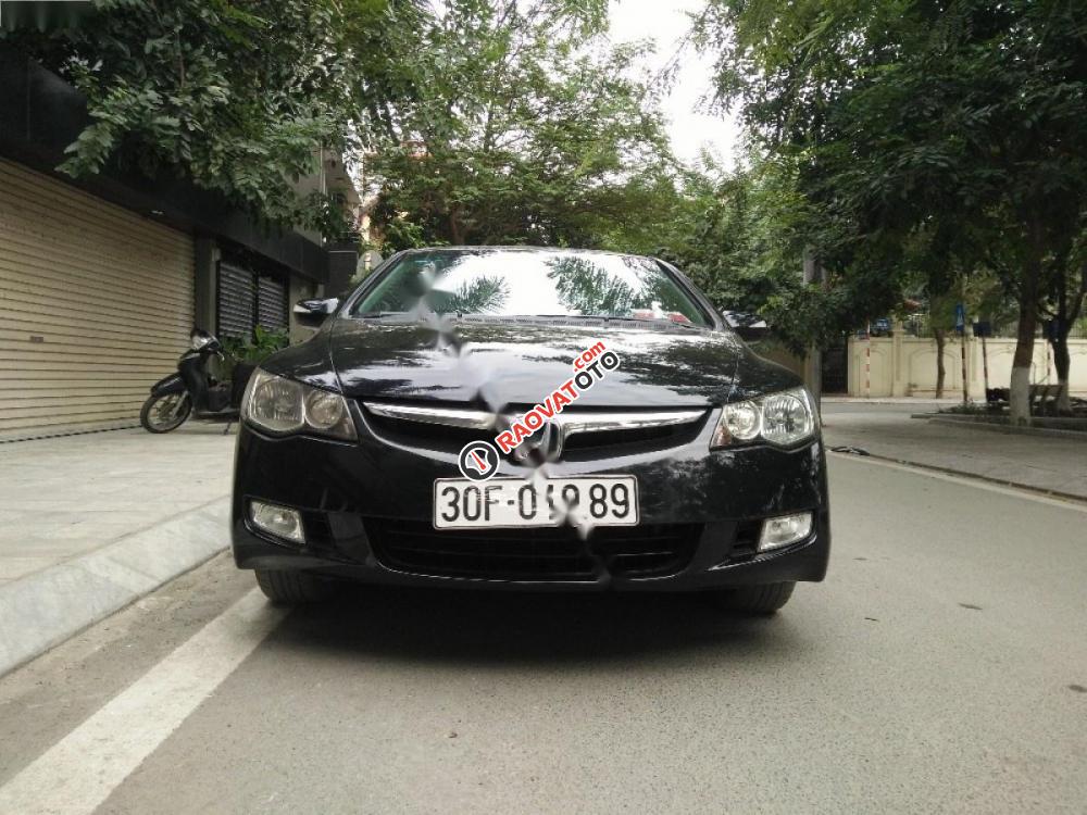 Cần bán gấp Honda Civic đời 2009, màu đen chính chủ-0