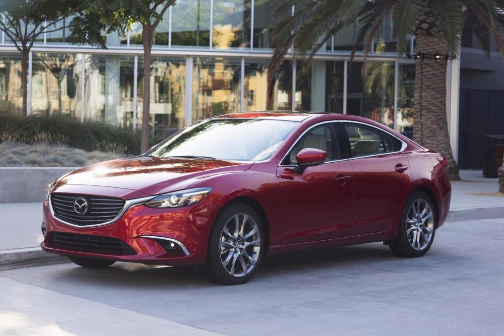 Bán Mazda 6 2017, màu đỏ, nhập khẩu chính hãng-4