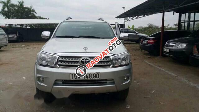 Bán Toyota Fortuner 2009, màu bạc số tự động, 485 triệu-1