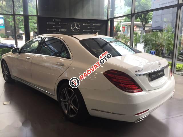 Bán Mercedes S400 sản xuất 2017, màu trắng, nhập khẩu-3