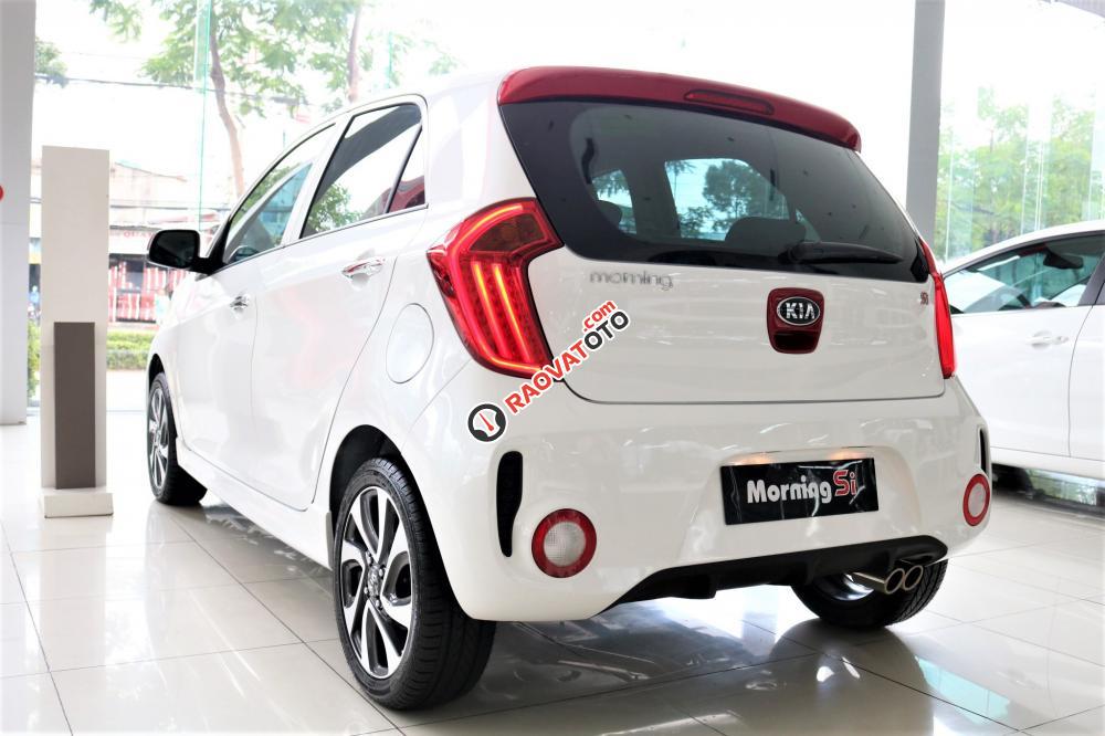 Kia Morning 2017, trắng đỏ, chỉ cần đưa trước 100tr có xe ngay-7