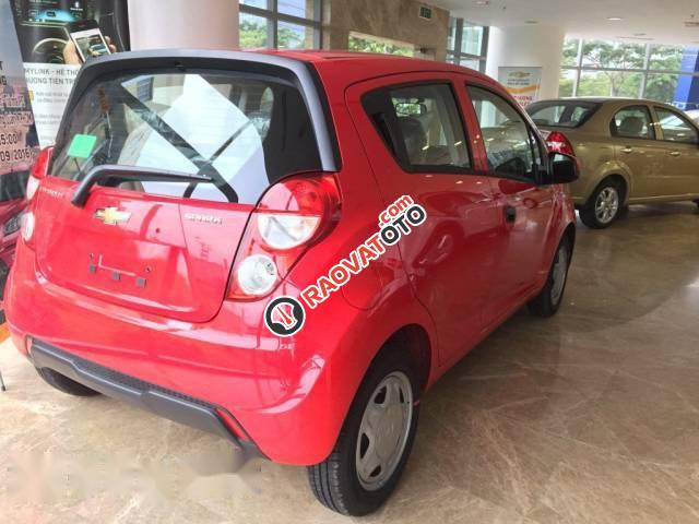 Bán Chevrolet Spark đời 2017, màu đỏ, giá chỉ 279 triệu-4