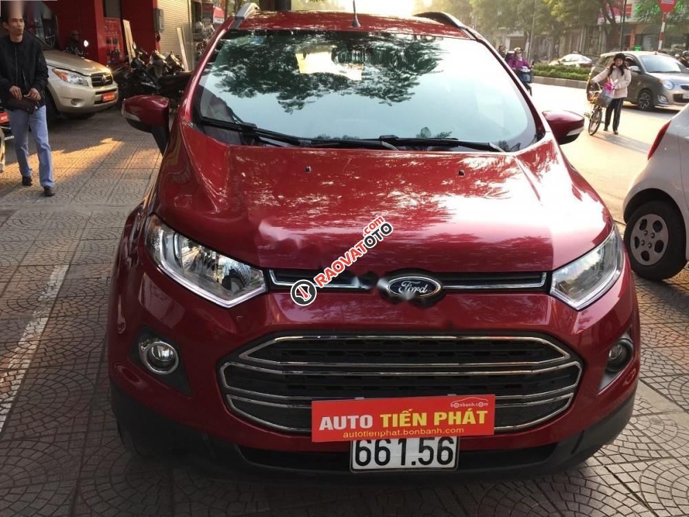 Bán ô tô Ford EcoSport Titanium 1.5L AT đời 2015, màu đỏ chính chủ-0