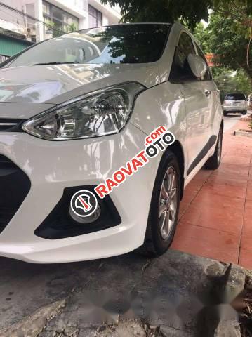 Cần bán Hyundai Grand i10 đời 2016, màu trắng, nhập khẩu, 368tr-0