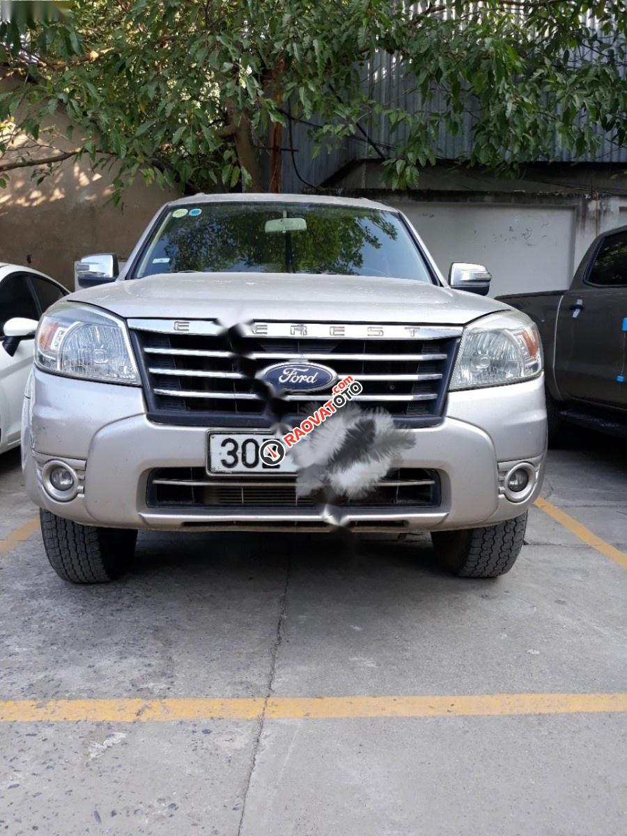 Cần bán gấp Ford Everest 2.5L 4x2 MT đời 2010, mầu ghi vàng-2