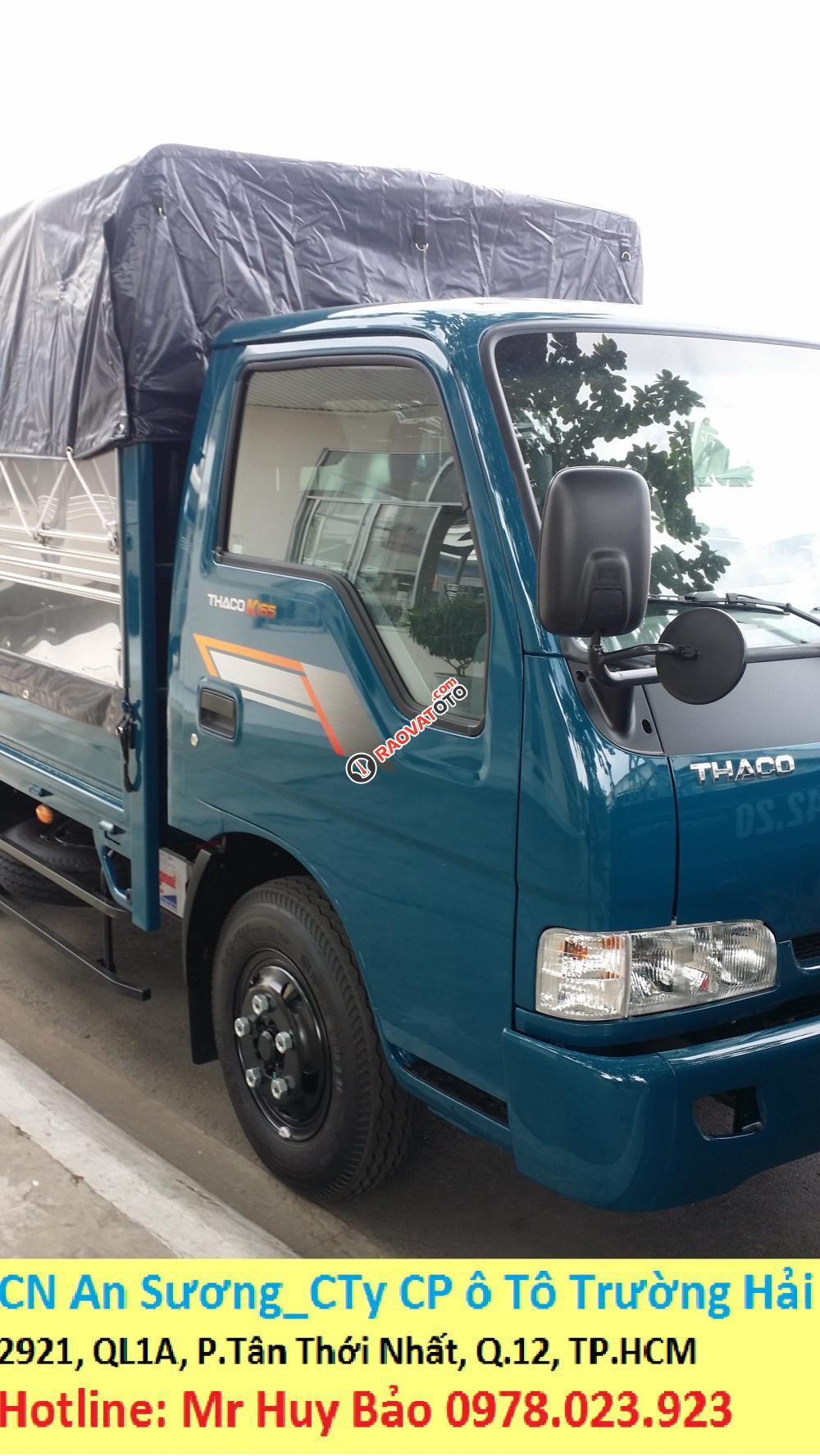 Ngã Tư Bà Điểm bán xe tải Kia tải trọng 2 tấn 4, xe tải 2490kg thùng lửng-0