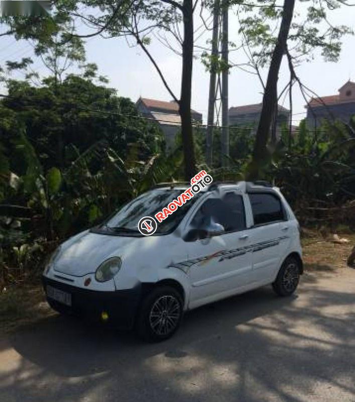 Bán Daewoo Matiz đời 2005, màu trắng xe gia đình, 75tr-4