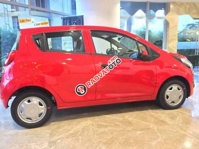 Bán Chevrolet Spark đời 2017, màu đỏ, giá chỉ 279 triệu-2