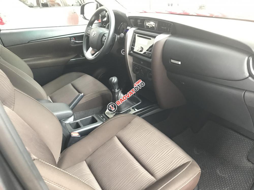 Bán xe Toyota Fortuner 2.4G đời 2017, màu xám (ghi), xe nhập-6