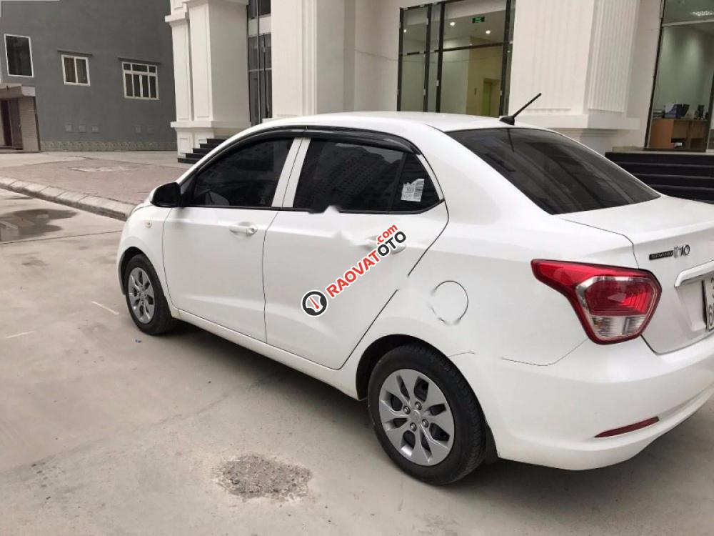 Cần bán gấp Hyundai Grand i10 1.2 MT Base đời 2016, màu trắng, nhập khẩu số sàn, giá chỉ 358 triệu-7