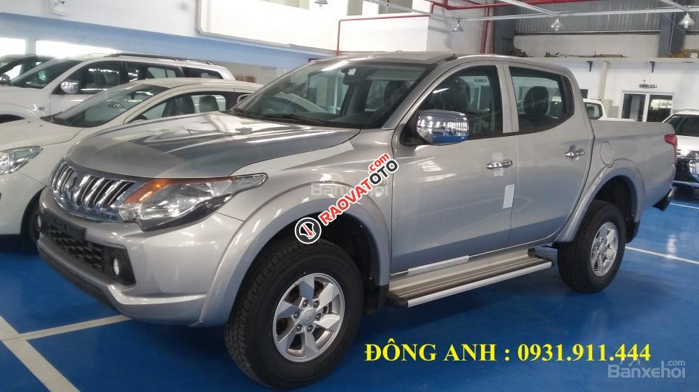 Cần bán xe Mitsubishi Triton 1 cầu, số sàn, màu bạc, nhập khẩu - LH: Đông Anh - 0931911444-1