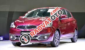 Bán xe Mitsubishi Mirage năm 2018, màu đỏ, nhập khẩu-1