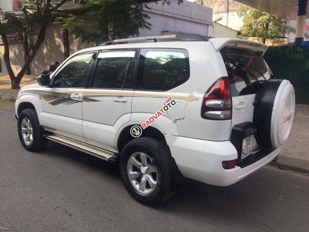 Bán xe Toyota Land Cruiser Prado 2.7 MT năm 2003, màu trắng, xe nhập như mới, giá cạnh tranh-0