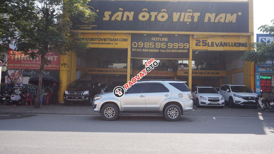 Bán Toyota Fortuner V đời 2013, màu bạc-7