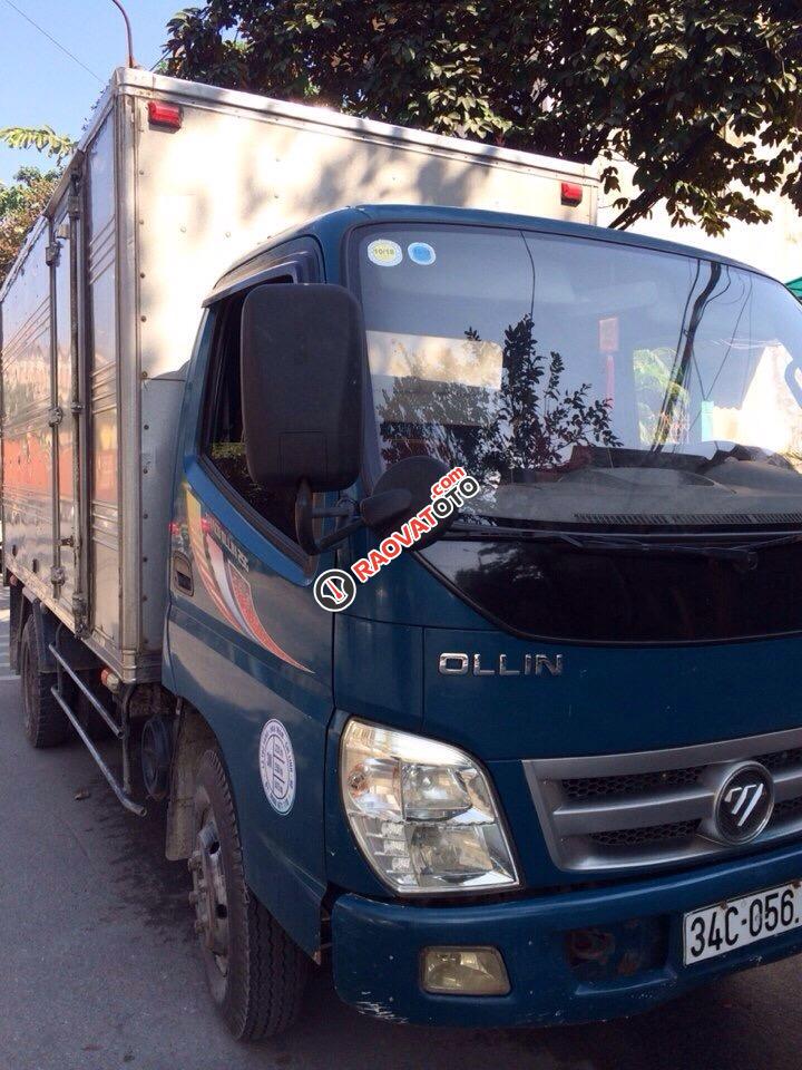 Cần bán xe tải Thaco Olin cũ 2.5 tấn, thùng kín, màu xanh tại Hải Phòng-3