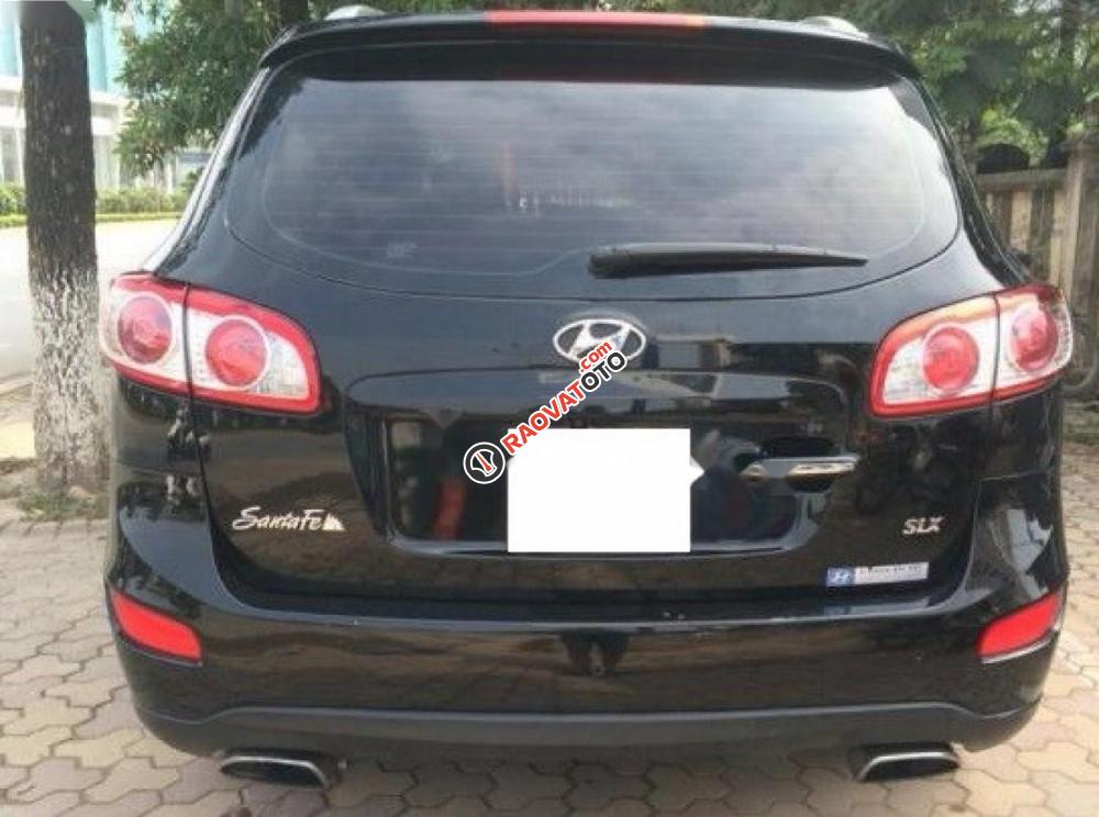 Bán Hyundai Santa Fe SLX 2.0 AT EVGT 2009, màu đen, xe nhập, giá tốt-2