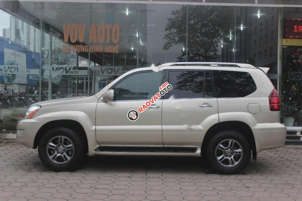 Bán xe Lexus GX 470 đời 2008, màu vàng, nhập khẩu số tự động-4