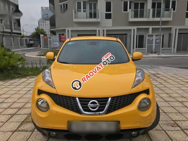 Bán xe Nissan Juke 1.6AT đời 2013, màu vàng, xe nhập-4