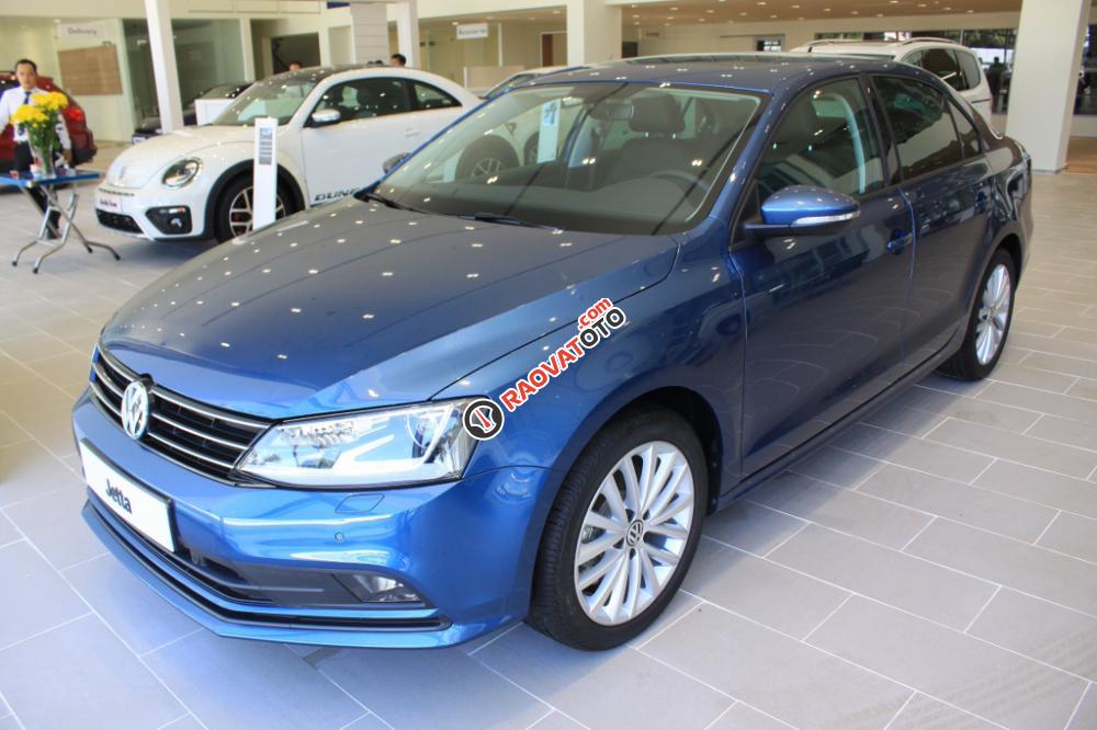 Bán Volkswagen Jetta đời 2017, màu xanh lam, nhập khẩu chính hãng-0