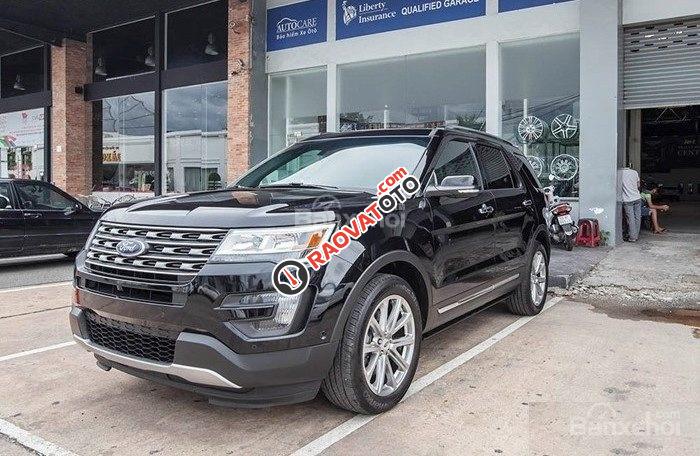 Explorer Limited đời 2017, nhập khẩu Mỹ, đầy đủ màu, có xe giao ngay, hỗ trợ vay ngân hàng 80%-0