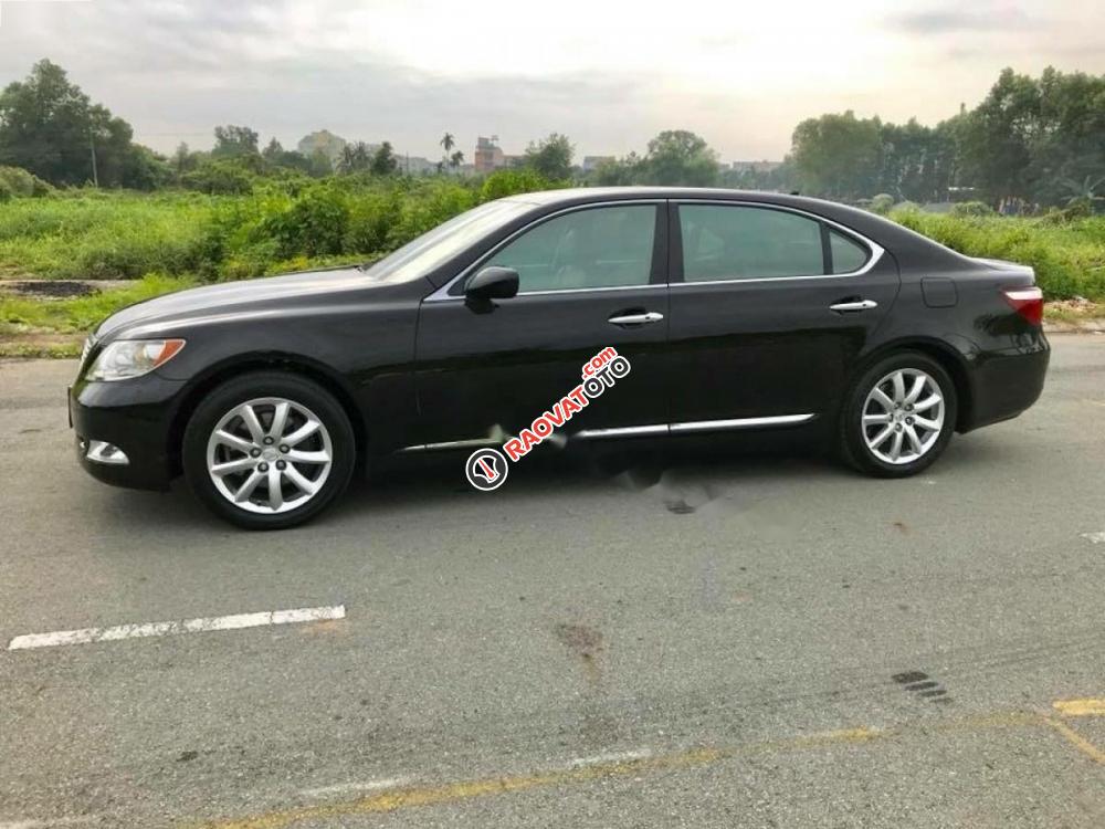 Cần bán gấp Lexus LS 460L đời 2007, màu đen, xe nhập-1