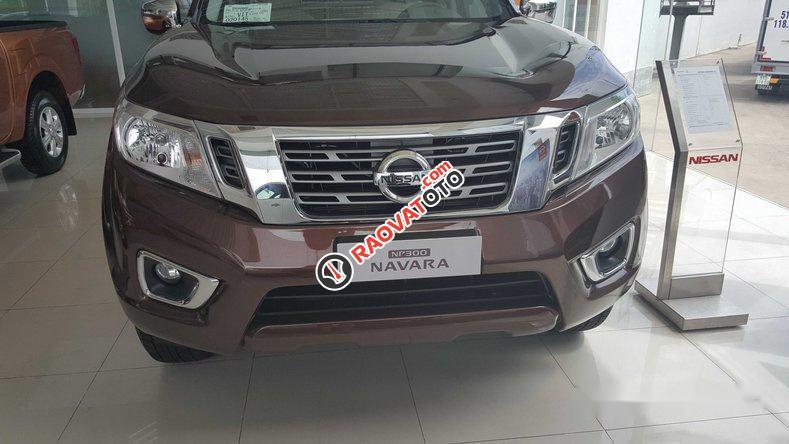 Bán ô tô Nissan Navara EL đời 2017, màu nâu-4