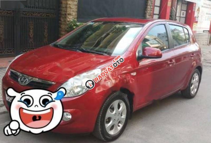 Bán Hyundai i20 đời 2010, màu đỏ, nhập khẩu, 295tr-1