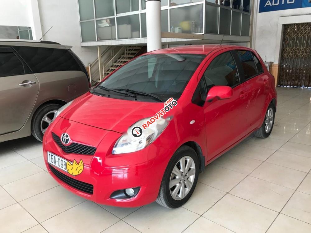 Cần bán Toyota Yaris 1.3 2010, màu đỏ, nhập khẩu-8