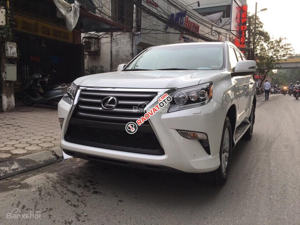 Cần bán Lexus GX460 sản xuất 2017, màu trắng, nhập khẩu trực tiếp-0