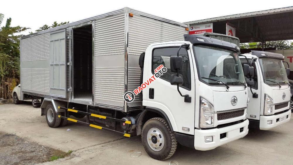 Cần bán FAW xe tải thùng 6.95 tấn, thùng dài 5,1m Cabin Isuzu, giá tốt nhất-1