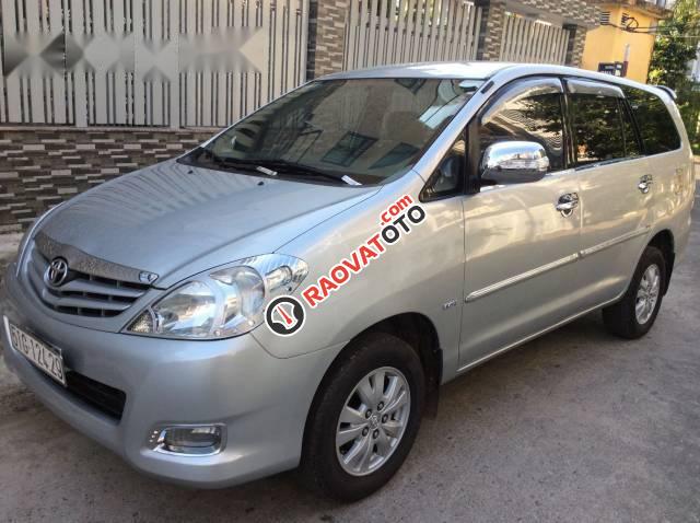 Bán Toyota Innova G đời 2010, màu bạc chính chủ, 400 triệu-0