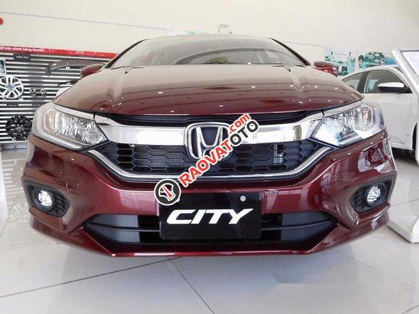 Bán xe Honda City năm 2017, màu đỏ-2