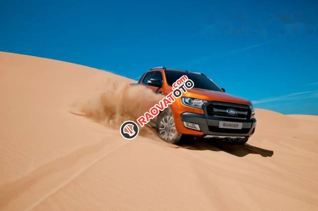 Cần bán Ford Ranger đời 2017, màu cam-4