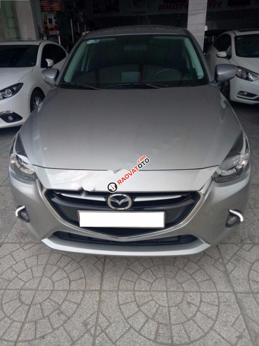 Bán Mazda 2 đời 2016, màu xám, giá chỉ 498 triệu-0