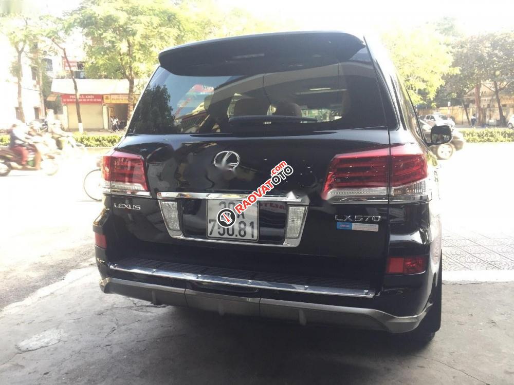 Cần bán Lexus LX 570 đời 2015, màu đen, nhập khẩu-0