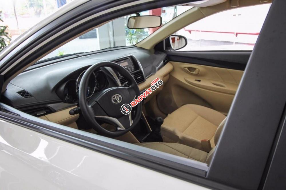 Bán Toyota Vios 1.5E đời 2017, màu trắng -3