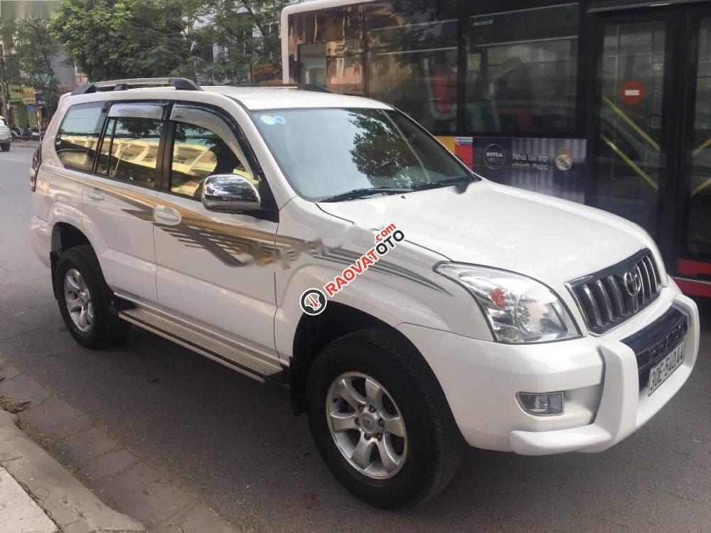 Bán Toyota Land Cruiser Prado GX 2.7AT đời 2003, màu trắng, nhập khẩu xe gia đình, giá 585tr-0