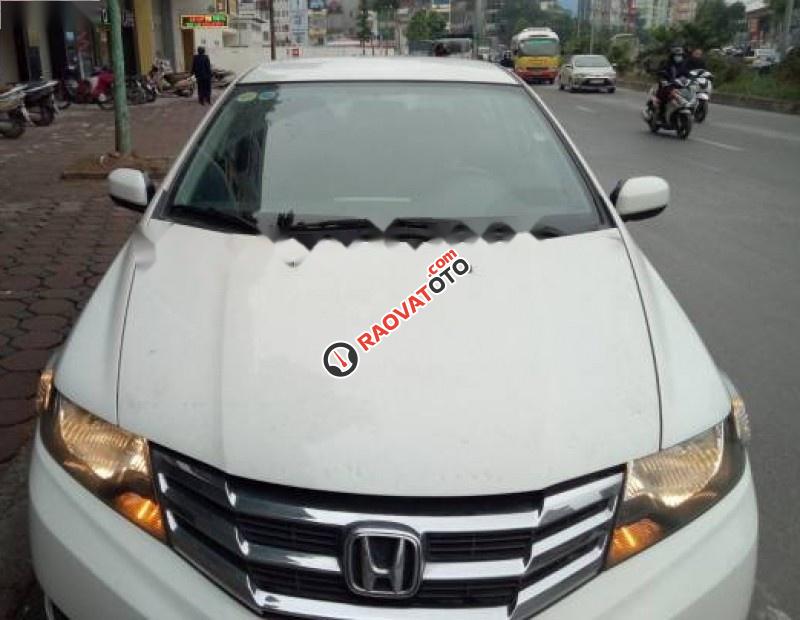 Cần bán lại xe Honda City đời 2013, màu trắng chính chủ-1