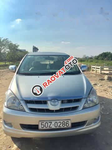 Bán Toyota Innova G đời 2007, màu bạc, giá 365tr-0