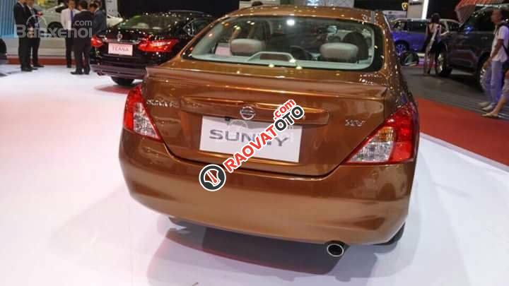 Bán ô tô Nissan Sunny XV-SX đời 2017, màu vàng, 513tr, tặng phụ kiện, bao rẻ-2