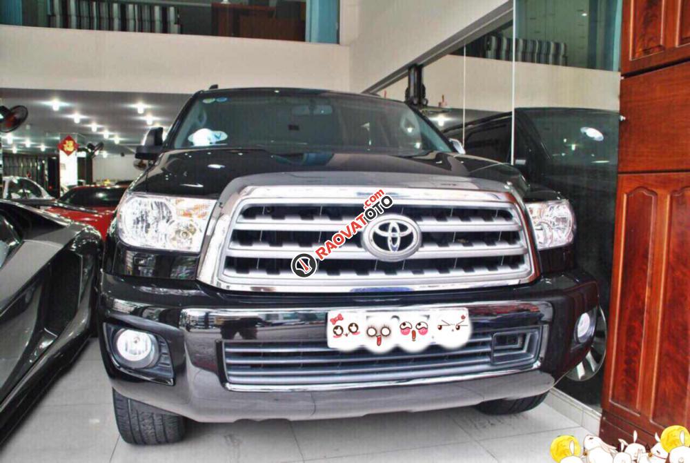 Hàng hót và hiếm, bán Toyota Sequoia Platium màu đen, sản xuất 2015, đăng ký 2016, lăn bánh 10000Km như mới-1