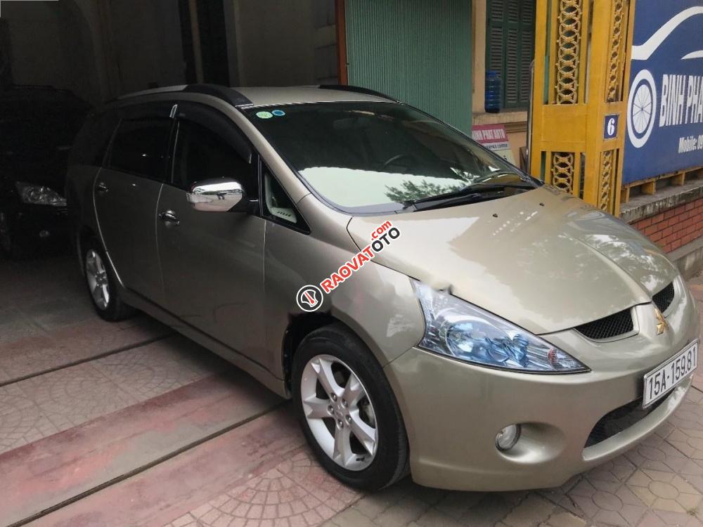 Cần bán lại xe Mitsubishi Grandis sản xuất 2009, màu vàng-1