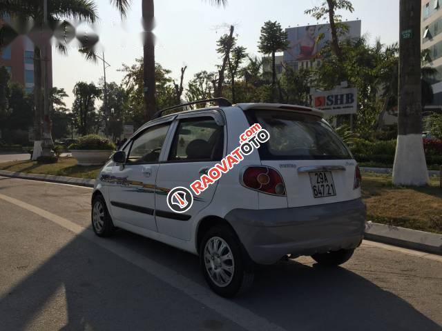 Cần bán lại xe Daewoo Matiz MT đời 2007, màu trắng, giá tốt-3