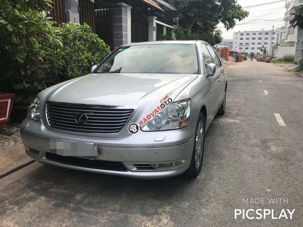 Bán xe Lexus LS 430 đời 2005, màu bạc, xe nhập, giá tốt-5